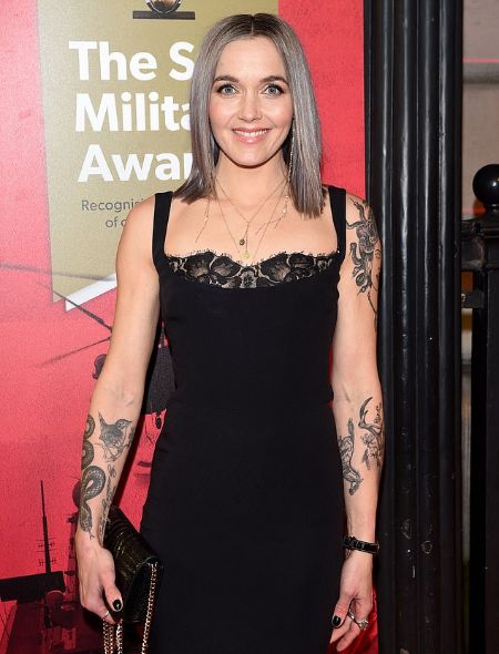 Victoria Pendleton made headlines with her tattoos in the 12th annual Sun Military Awards.